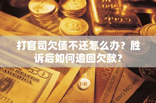 北京打官司欠债不还怎么办？胜诉后如何追回欠款？