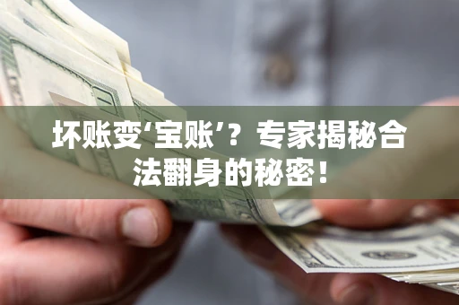北京坏账变‘宝账’？专家揭秘合法翻身的秘密！