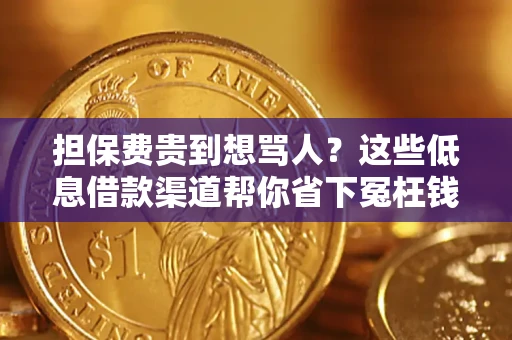 北京担保费贵到想骂人？这些低息借款渠道帮你省下冤枉钱