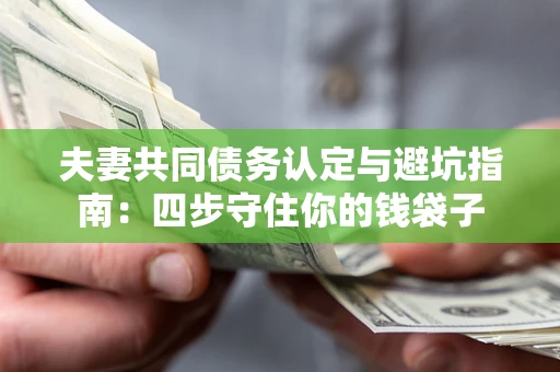 北京夫妻共同债务认定与避坑指南：四步守住你的钱袋子