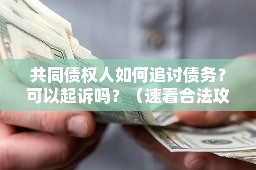 北京共同债权人如何追讨债务？可以起诉吗？（速看合法攻略）
