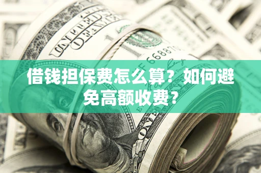 北京借钱担保费怎么算？如何避免高额收费？