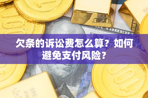 北京欠条的诉讼费怎么算？如何避免支付风险？